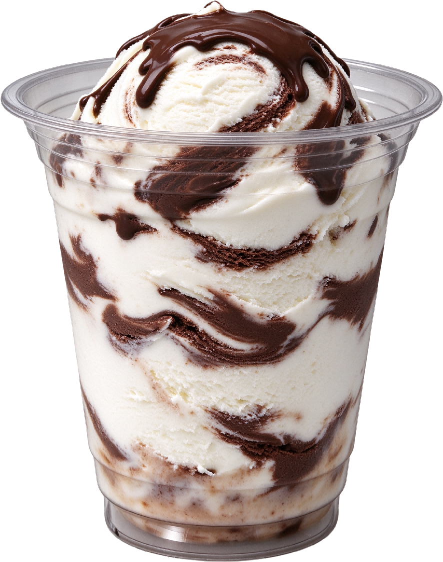 HM28 Smart Soft-Serve Ice Cream Station 11 Blended Swirl