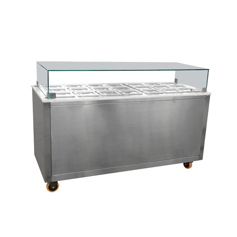 Frigorífico com prateleira de aço inoxidável para iogurte congelado 3 produto-SD 203 Armários para iogurte gelado-Hommy-img