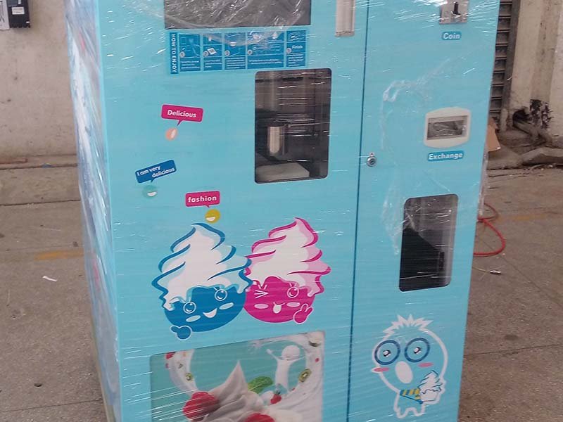 China Froyo Ice Cream Self Serve Vending Machine Suppliers 3 product-vending ice cream machine -Hommy-img