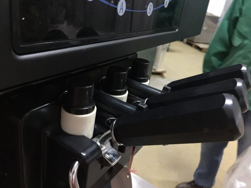 Máquina de iogurte congelado de bancada de venda quente Lista de preços 5 produto-Máquina de gelados quentes de serviço suave-Hommy-img