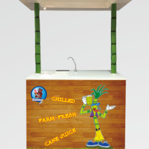 Zj170c China Sugar Cane Juicer Maker With Kiosk Supplier High Quality