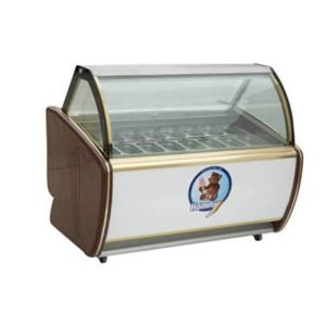 Ds-1500 Defrosts Function Hard Ice Cream Display Freezer For Sale