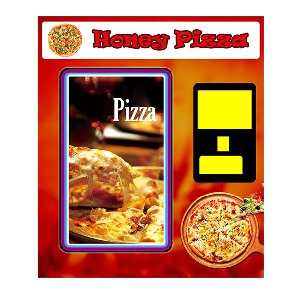 Pa-C6 Máquina de venda automática de pizza com ecrã tátil para faculdade 4 produto-Hommy-img