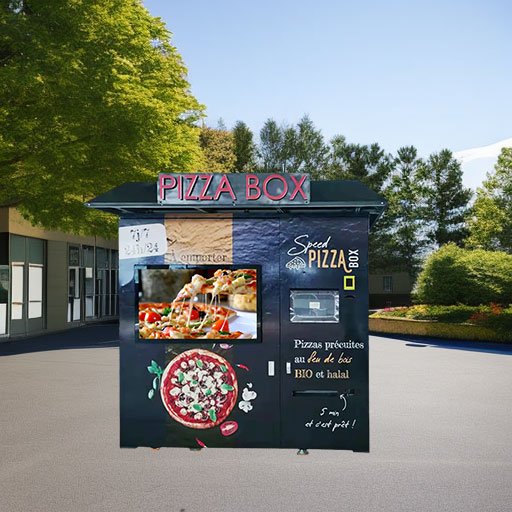 Vendeurs de pizzas commerciaux en libre-service Luxembourg 7 Distributeurs automatiques de pizzas en libre-service au Luxembourg