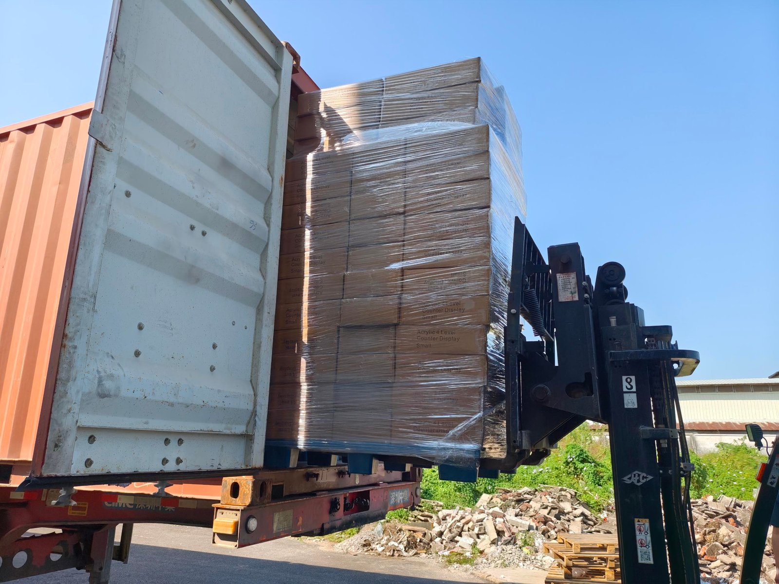 Forklift loading operations