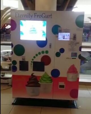 Vidéo de l'équipement de crème glacée de Malaysia Mall 5 équipement de crème glacée vidéo du centre commercial de Malaisie