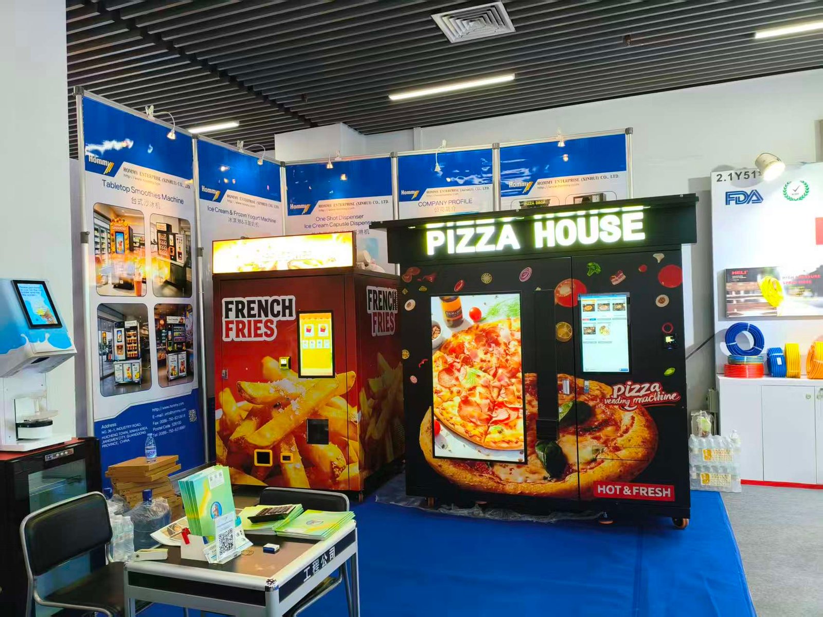 Live from Canton Fair: Next-Gen Pizza & Protein Vending Machines Take Center Stage